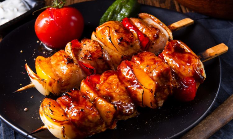 Schaschlikspieße vom Grill - Bild: Dar1930