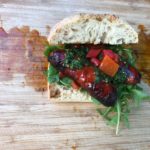 Pikantes Chorizo Sandwich vom Grill