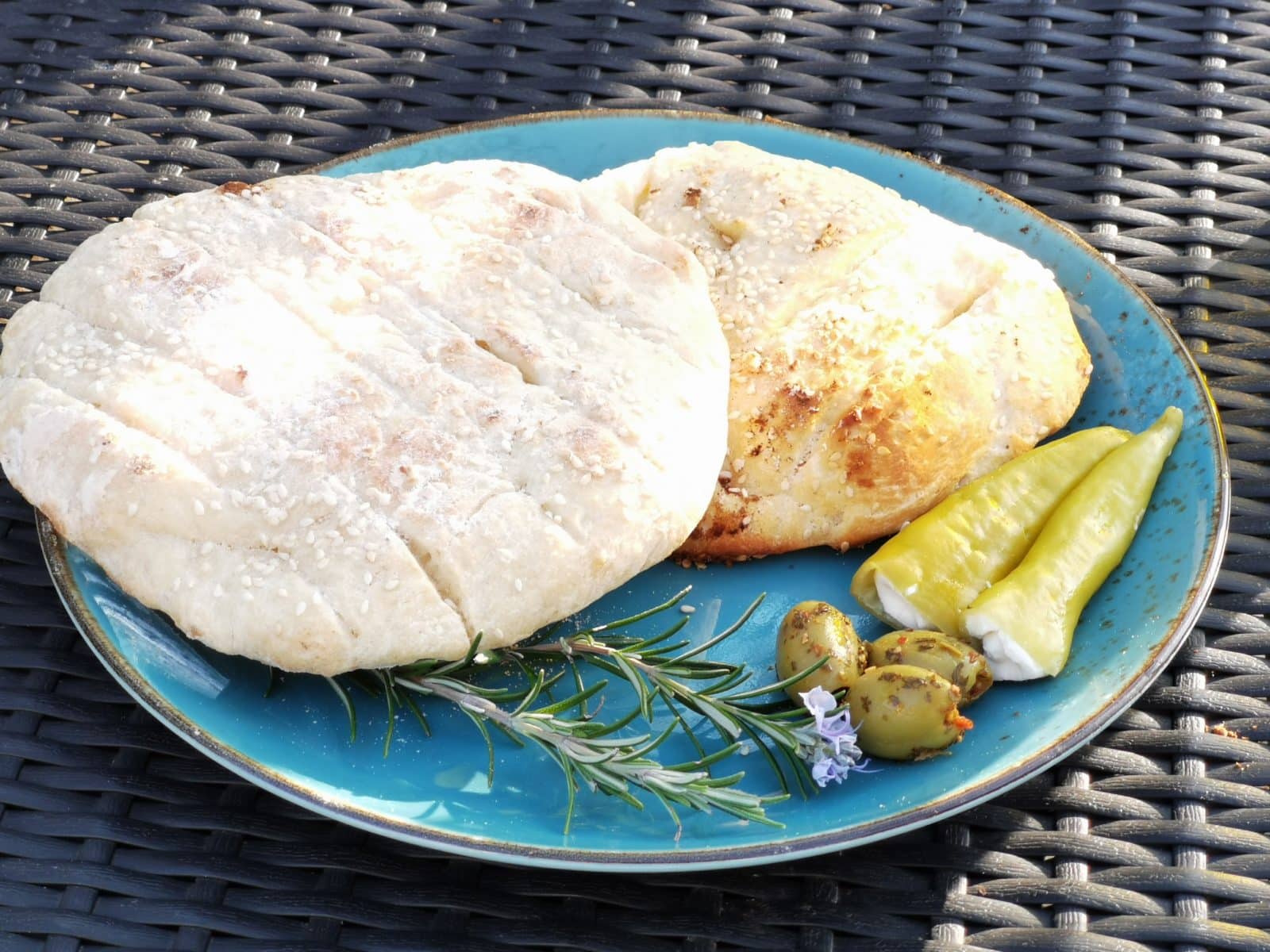 Fladenbrot vom Grill - einfaches Rezept