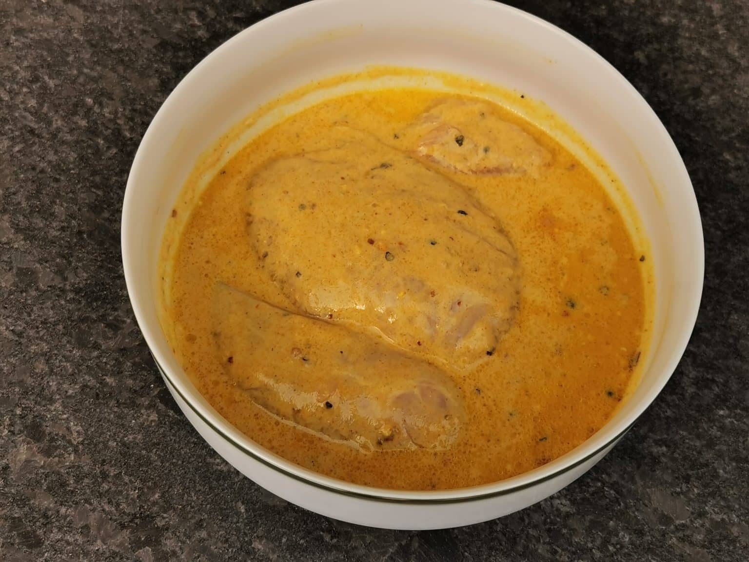 Curry Ananas Marinade für Geflügel