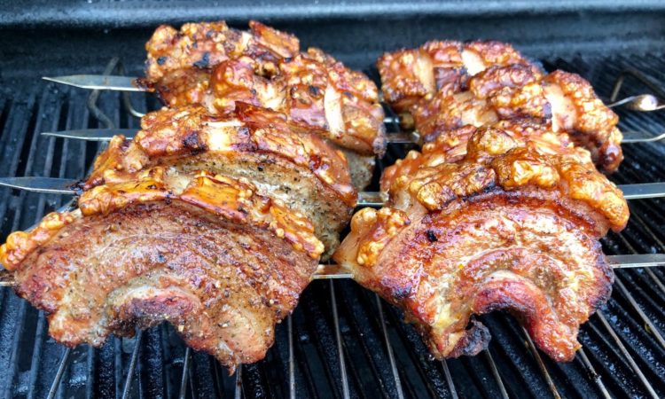 Picanha vom Schweinebauch nach Churrasco Art