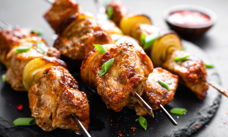 Marokkanische Lammspieße