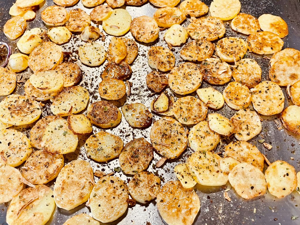 Bratkartoffeln aus rohen Kartoffeln