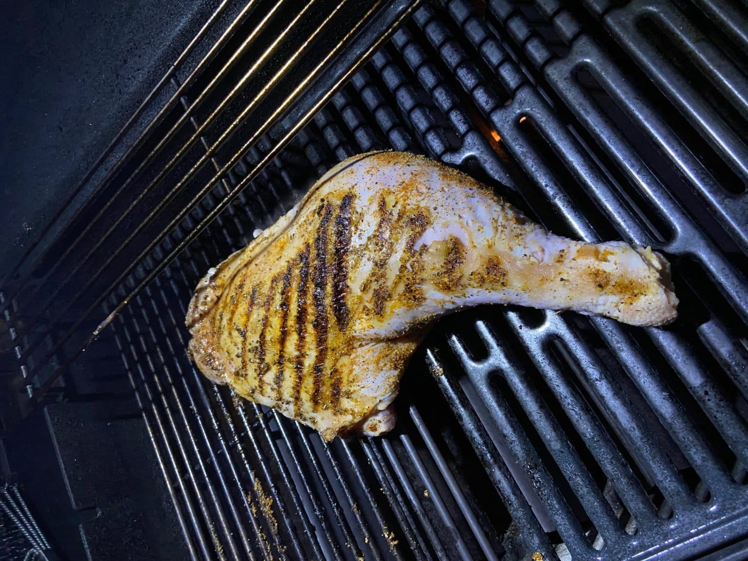 Putenkeule vom Grill mit Geling-Garantie