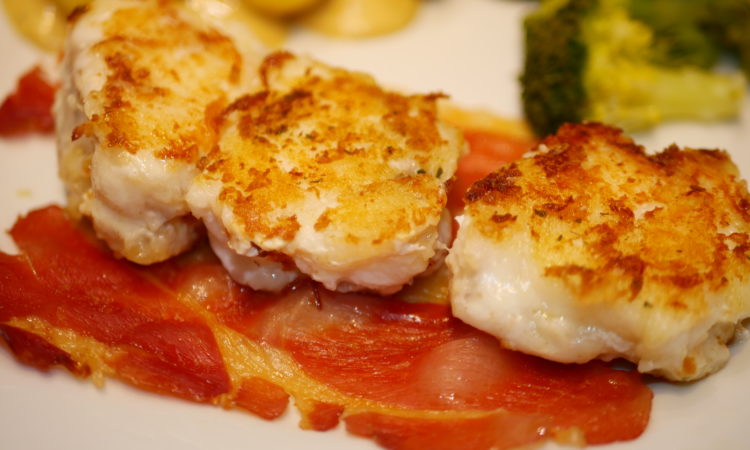 Seeteufelmedaillons vom Teppanyaki Grill
