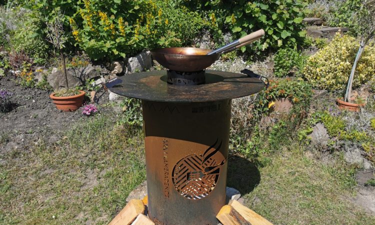 Die Feuertonne von Ghetto-Fassl / Foto: Grillkameraden
