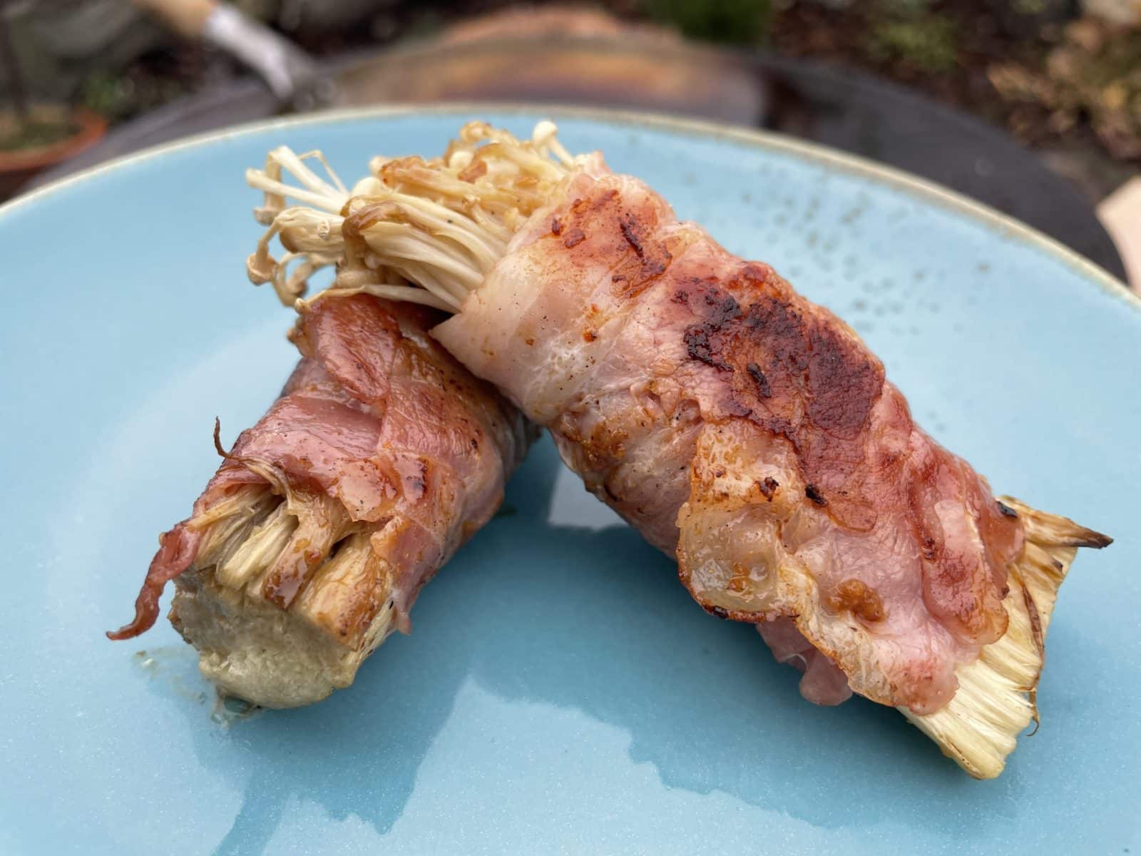 Gegrillte Enoki Pilze - so geht`s