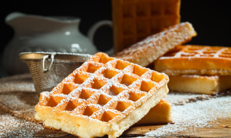 Frische Waffeln