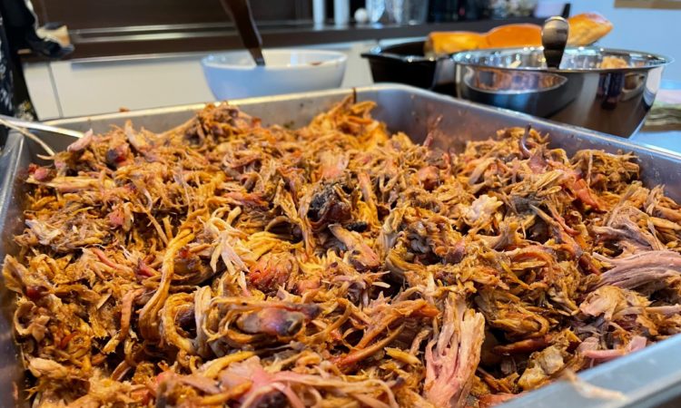 Pulled Pork vom Boston Butt
