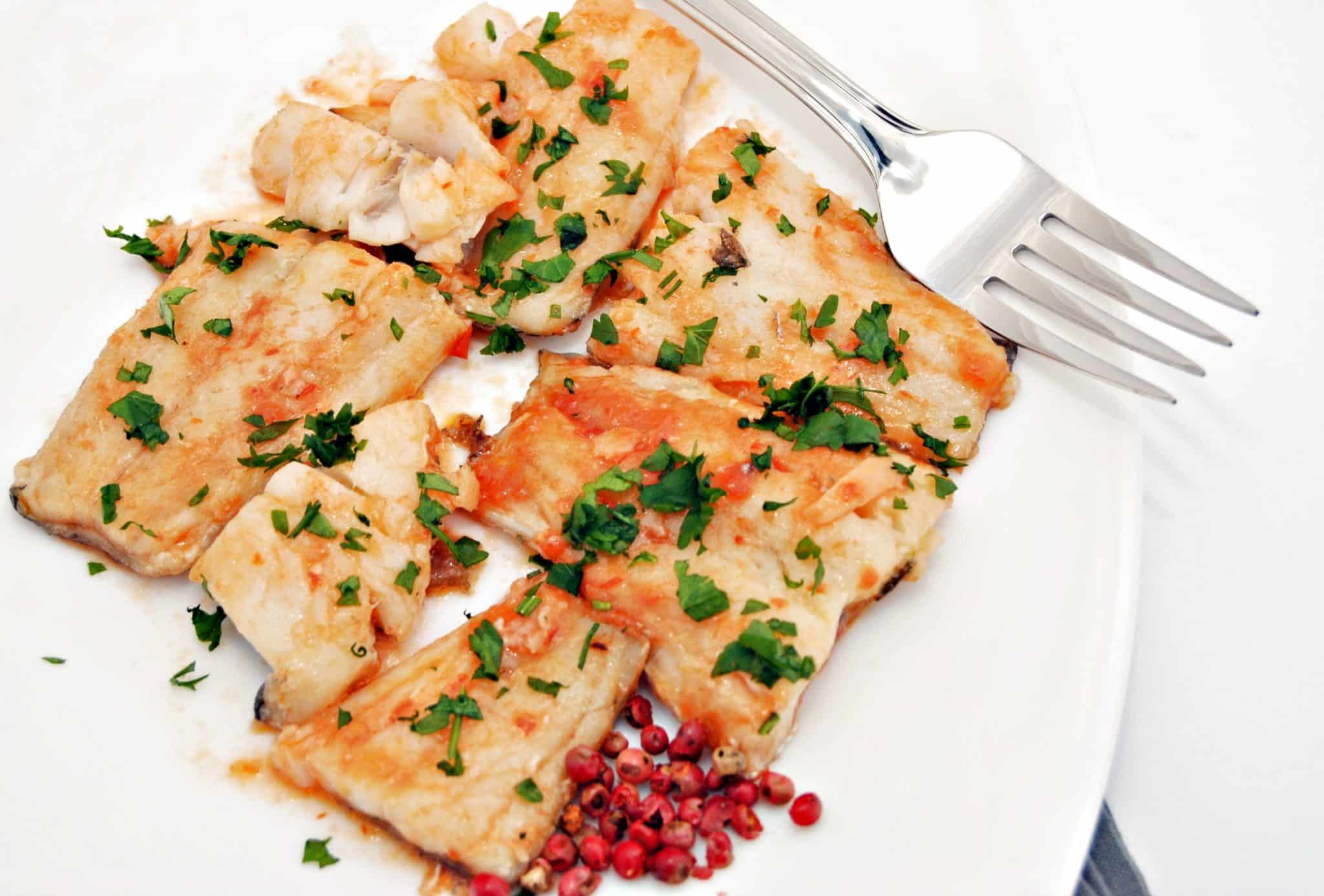 Stockfisch vom Grill