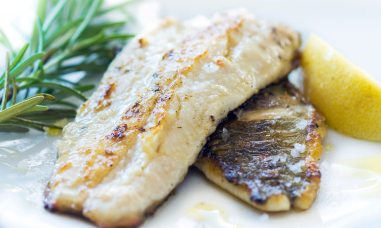Gegrillter Zander