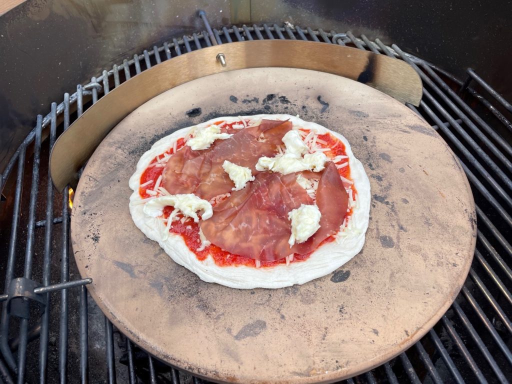 Pizza vom Grill