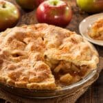 Apple Pie - lauwarmer Apfelkuchen vom Grill