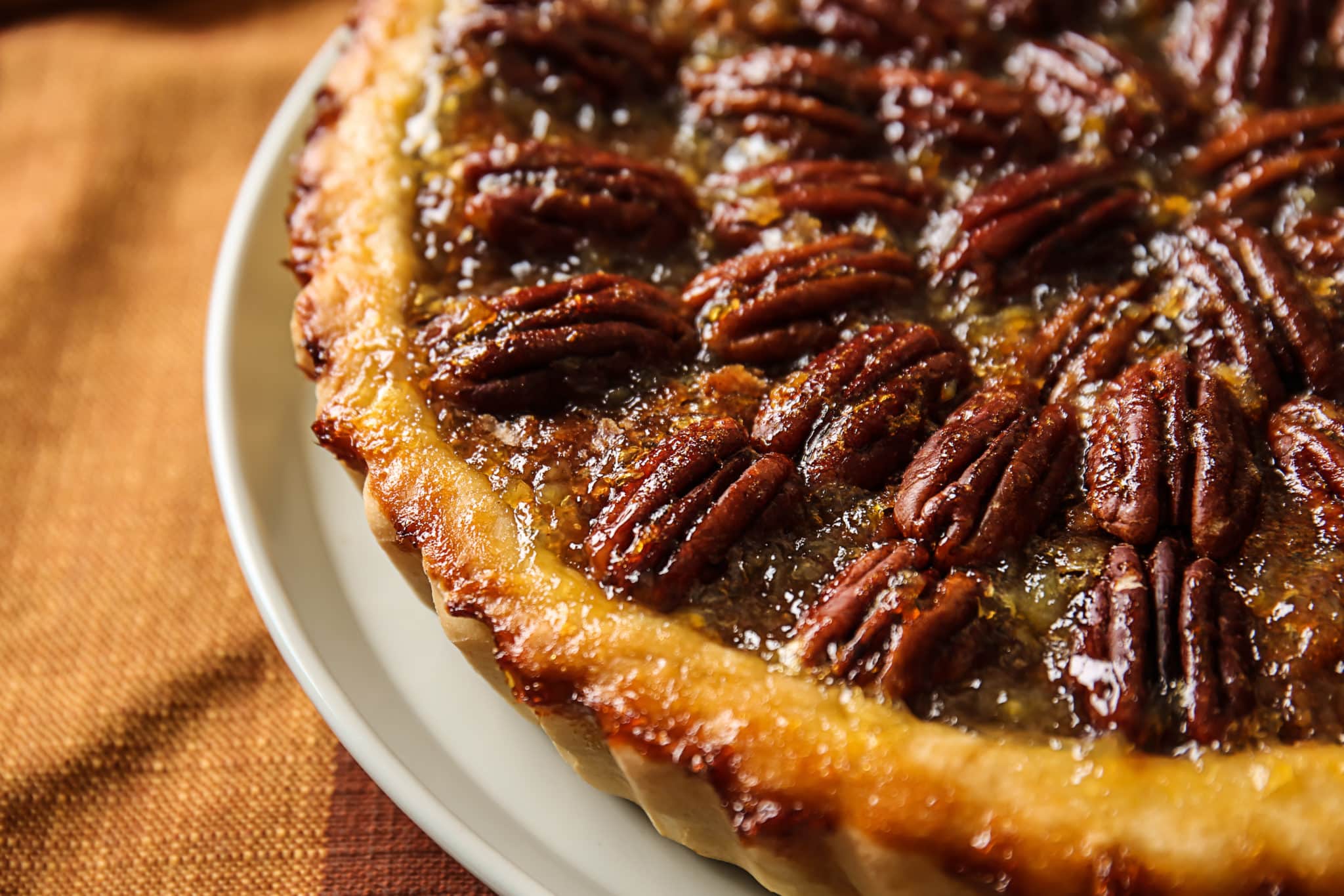 American Pecan Pie - Rezept für amerikanischen Nusskuchen